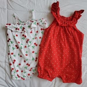 2Pc Rompers For Baby Girl